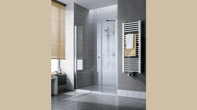 paroi de douche confortable